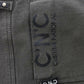 Chic Green Slim Leg Designer Jeans