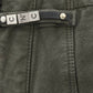 Chic Green Slim Leg Designer Jeans