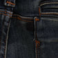 Chic Blue Straight Leg Designer Jeans