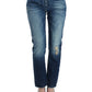 Chic Distressed Boyfriend Jeans