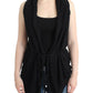 Chic Sleeveless Knitted Vest Cardigan