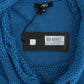 Chic Blue Scoop Neck Knit Sweater
