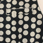 Elegant Blue Dotted Dress Vest