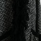 Elegant Cashmere Long Cardigan Cape