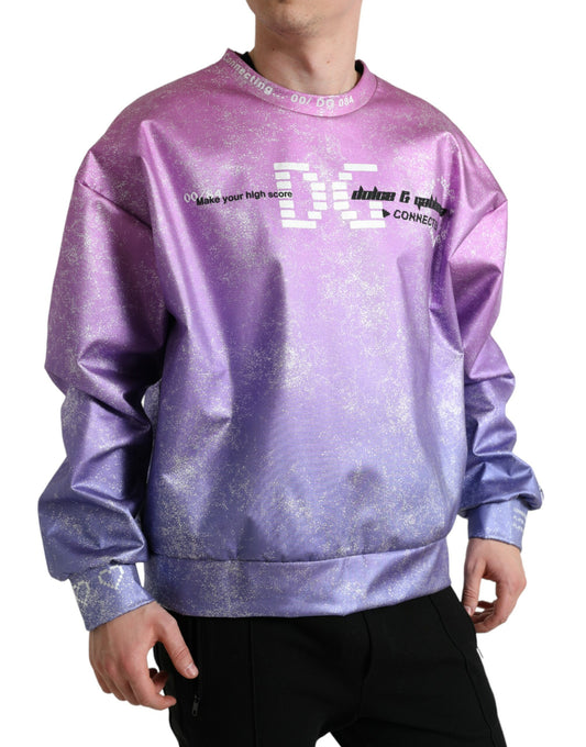 Elegant Ombre Crewneck Sweater