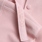 Elegant Pink Pullover Sweater with Hood