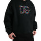 Elegant Crew Neck Logo Sweater