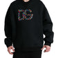 Elegant Crew Neck Logo Sweater