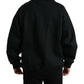 Elegant Crew Neck Logo Sweater