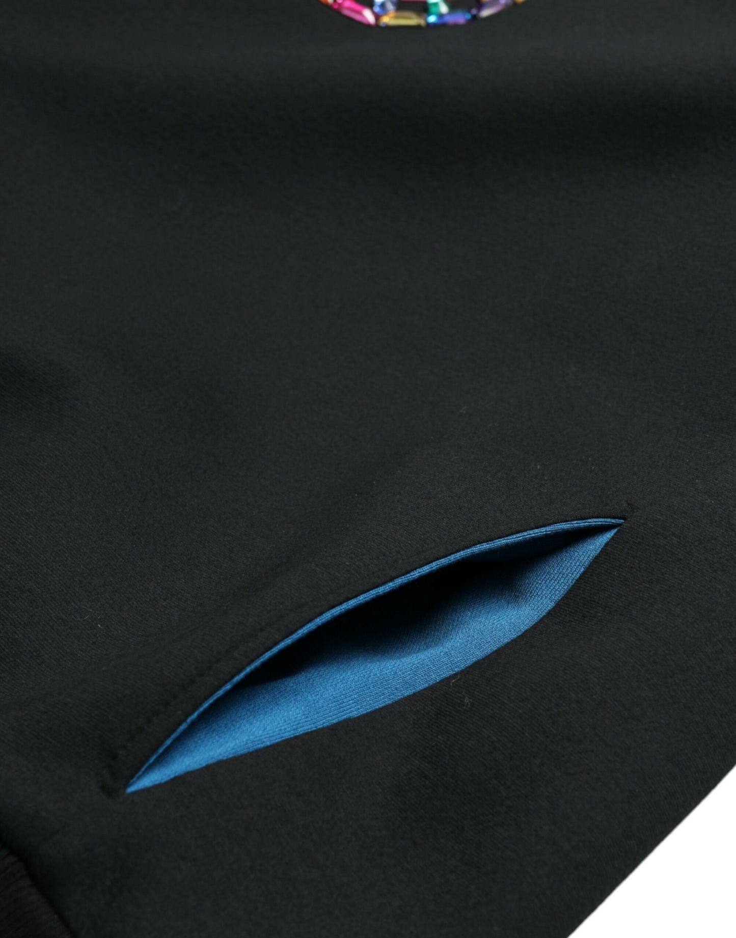 Elegant Crew Neck Logo Sweater