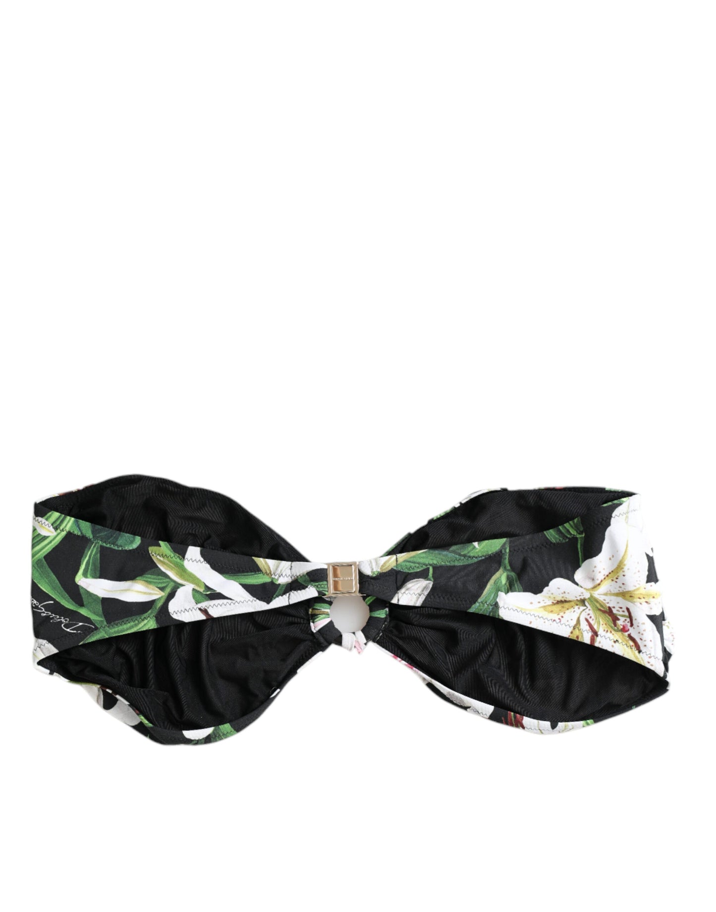 Elegant Floral Bikini Top