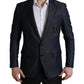 Elegant Slim Fit Peak Lapel Blazer