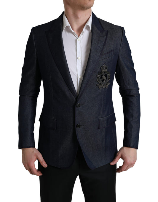 Elegant Slim Fit Peak Lapel Blazer