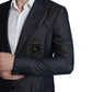 Elegant Slim Fit Peak Lapel Blazer