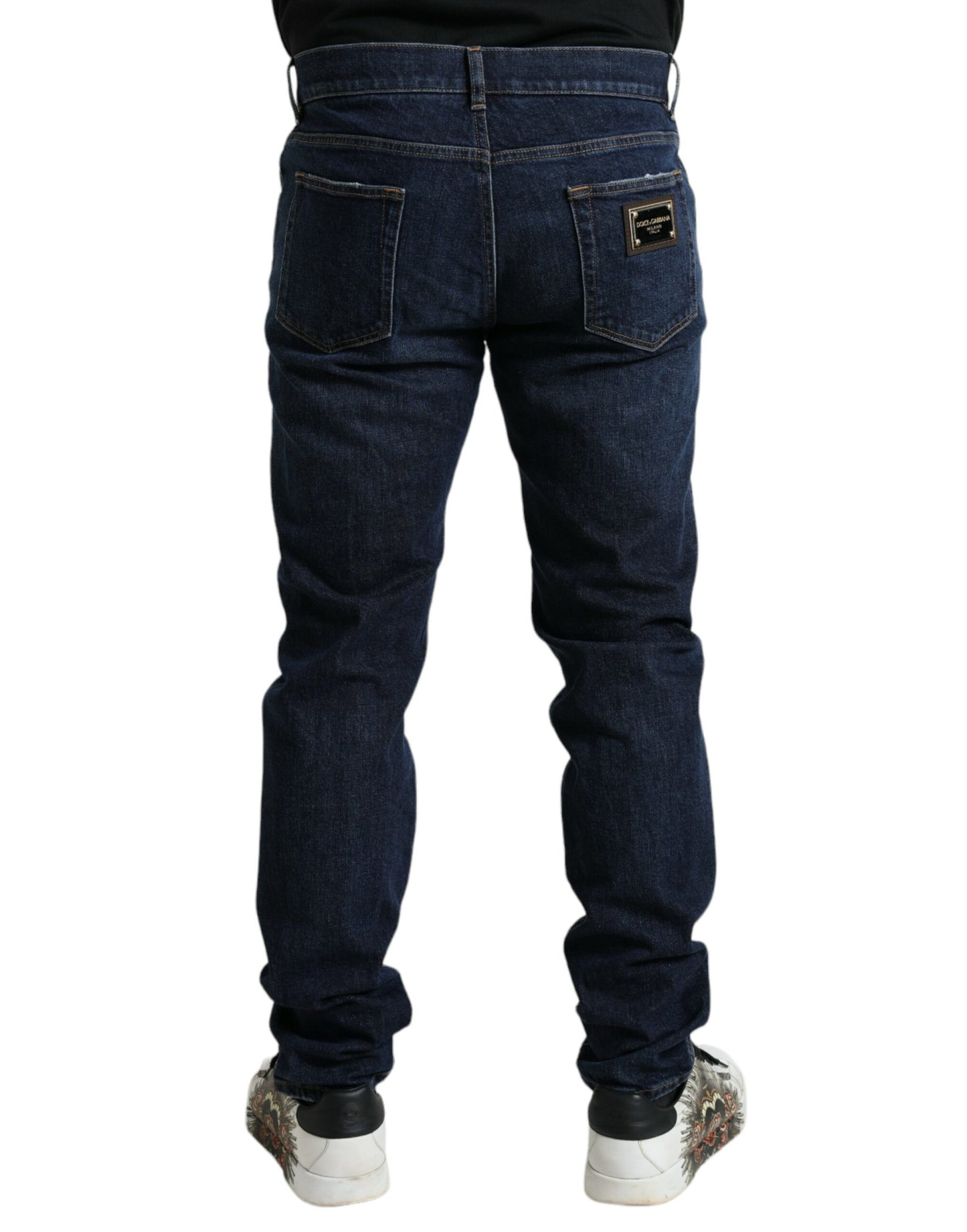 Chic Skinny Blue Denim Jeans