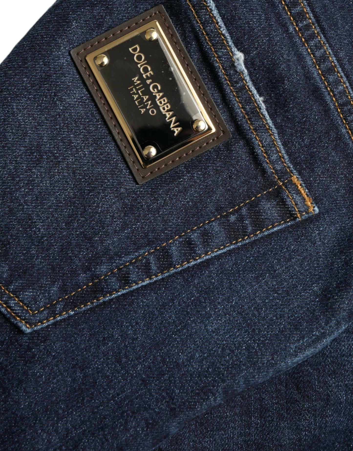 Chic Skinny Blue Denim Jeans