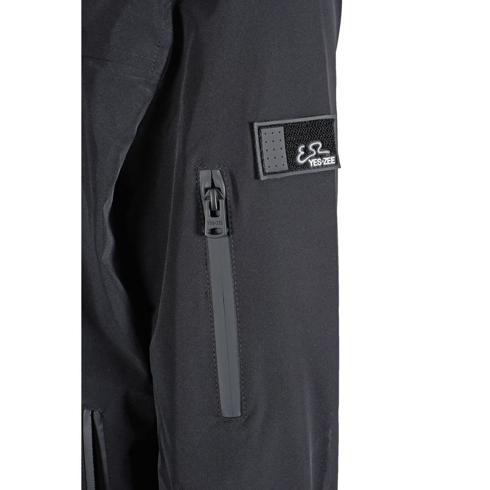 Sleek Nylon Bomber Jacket for Men