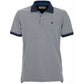 Dapper Polka Dot Cotton Polo - Blue