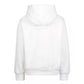 Winter White Cotton Hoodie with Designer Appeal