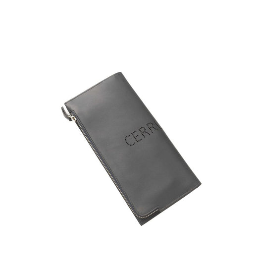 Gray Leather Men Wallet