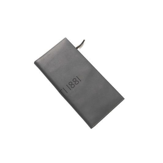 Gray Leather Men Wallet