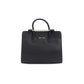 Blue Calf Leather Women Handbag