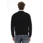 Black Wool Men Sweater