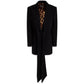 Elegant Stretch-Wool Twill Blazer