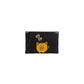 Sleek Nylon Clutch with Leather Accents