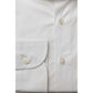 White Cotton Men's Slim Shirt