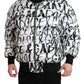 Elegant White Bomber Jacket