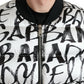 Elegant White Bomber Jacket