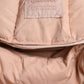 Chic Coral Hooded Puffer Jacket