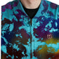 Multicolor Polyester Bomber Jacket