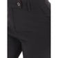 Elegant Black Trousers with Regular Fit