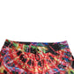 Elegant Luminary Print Bermuda Shorts