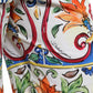 Majestic Majolica Print Bermuda Shorts