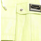 Chic Light Green Cotton Bermuda Shorts