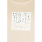 Chic Beige Crew-Neck Cotton Tee