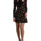 Elegant Floral A-Line Mini Dress