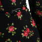 Elegant Floral A-Line Mini Dress