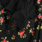 Elegant Floral A-Line Mini Dress