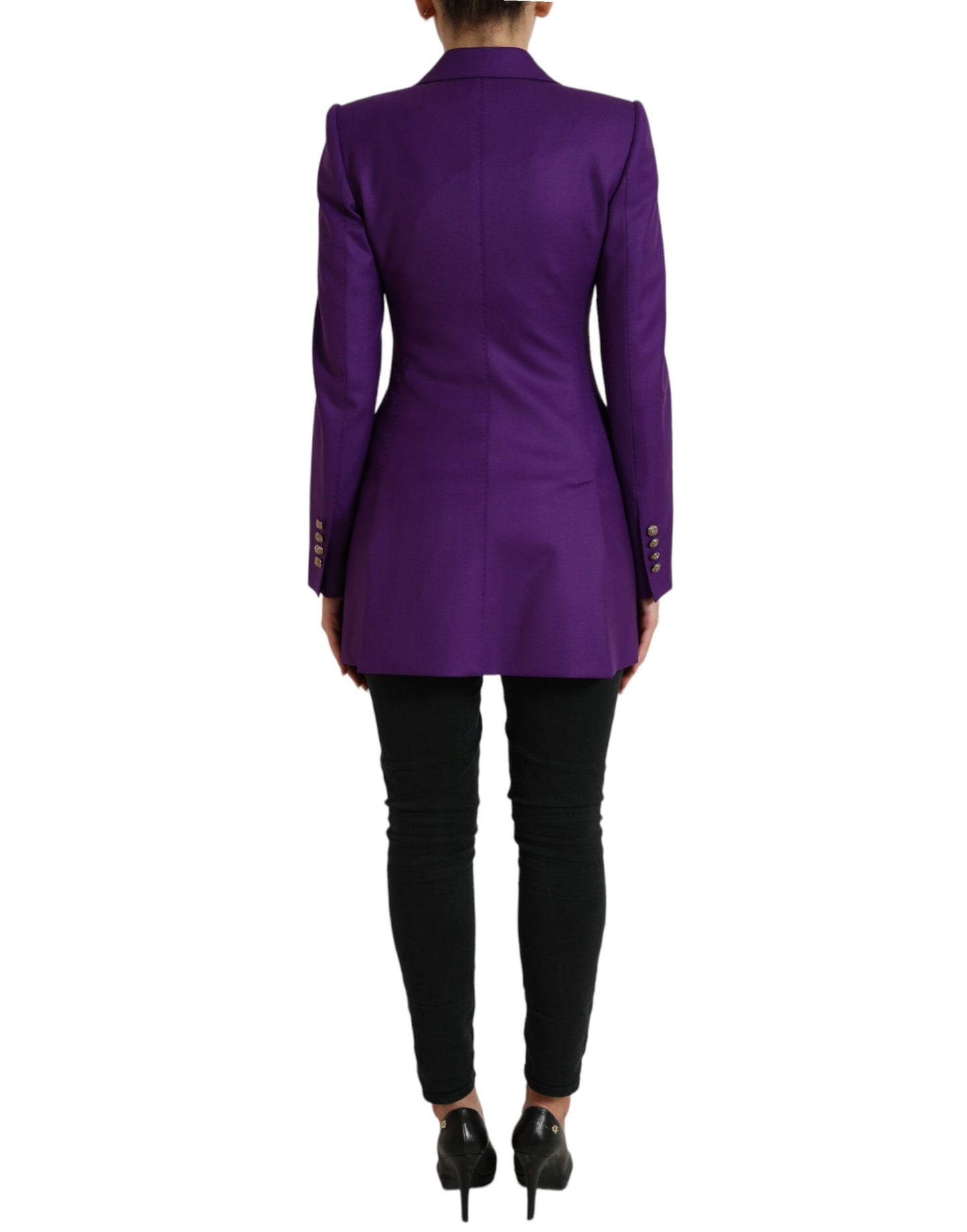 Elegant Wool Blazer with Silk Lining