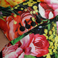 Elegant Multicolor Silk Blend Floral Blazer