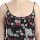 Multicolor Silk Floral Mini Dress