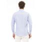 Light Blue Cotton Men Shirt