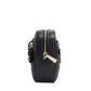 Jet Set Small Black Pebbled Leather East West Zip Belt Bag