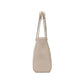 Chic Heart Motif Faux Leather Shopper