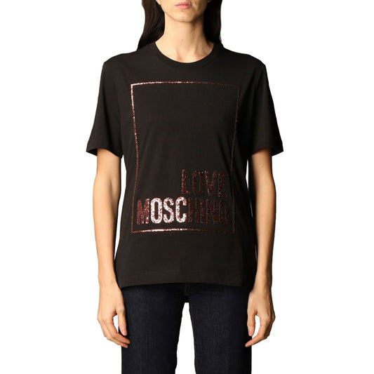 Black Cotton Women Top