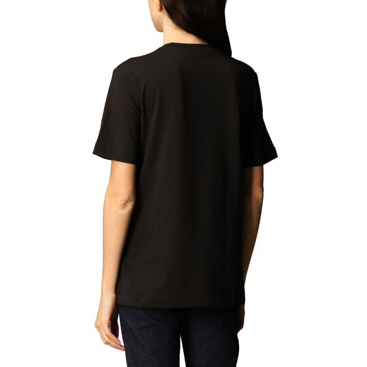 Black Cotton Women Top